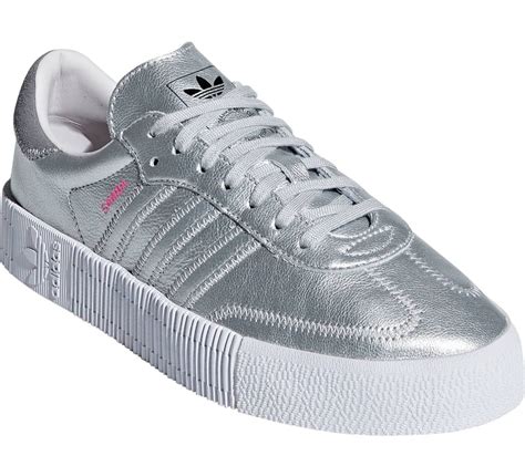 adidas silver sneakers